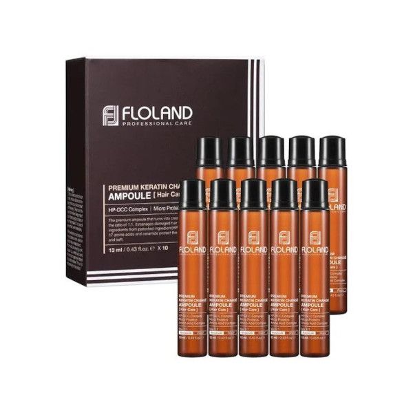 Floland Premium Keratin Change Ampoule - 13ml*10ea