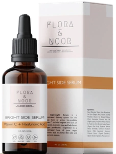 Flora & Noor Bright Side Vitamin C And Hyaluronic Acid Serum