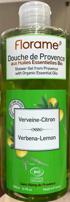 Douche de Provence aux huiles essentielles bio Verveine-Citron