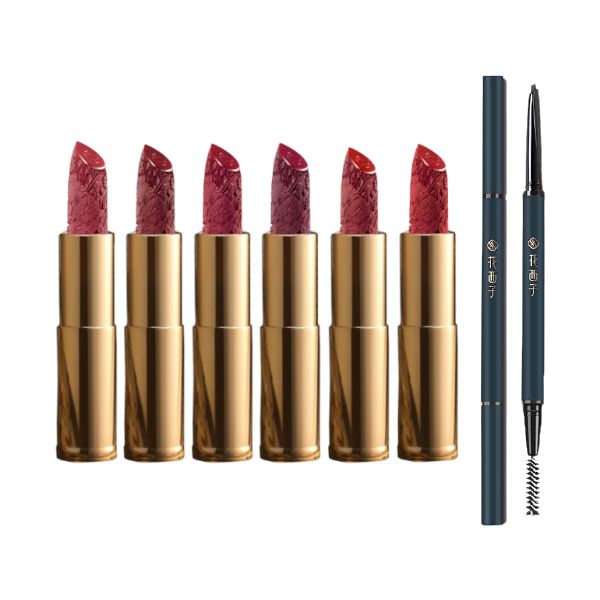 Florasis Floral Dewy Linked Lipstick Special Set - 1set(7items)