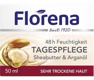Florena 48 H Feuchtigkeit Tagespflege Sheabutter & Arganöl