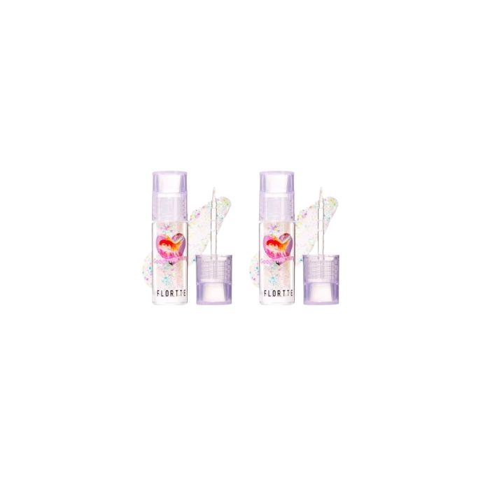 Flortte Heart Attack Liquid Eye Shadow - 1.5g - 01 Broken Glass (2ea) Set