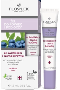 Floslek Lid & Under Eye Gel With Eyebright And Bilberry