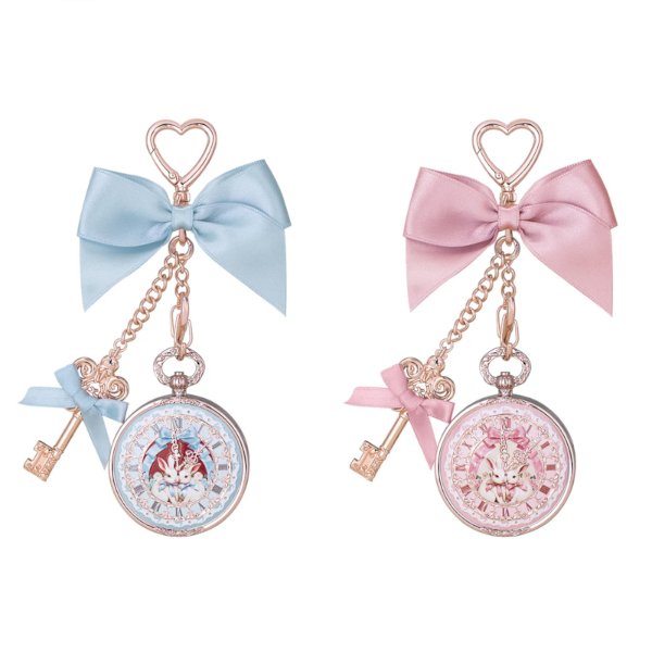 FlowerKnows Bunny Garden Lip Balm with Keychain - 2.5g