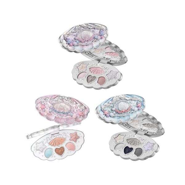 FlowerKnows Shell's Jewel 6-Color Makeup Palette - 6.5g