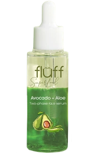 Fluff Superfood Avocado + Aloe Two-Phase Face Serum