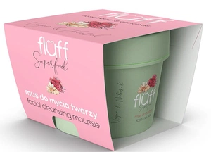 Fluff Superfood Facial Cleansing Mousse Raspberry & Almond