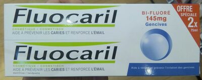 Dentifrice bi-fluoré