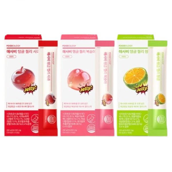 FOODOLOGY Apple Cider Vinegar Jiggly Jelly - 25000mg x 10 sticks