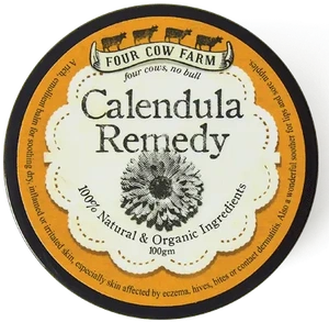 Four Cow Farm Calendula Balm