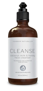 Foxbrim Coconut Milk & Honey Face Cleanser