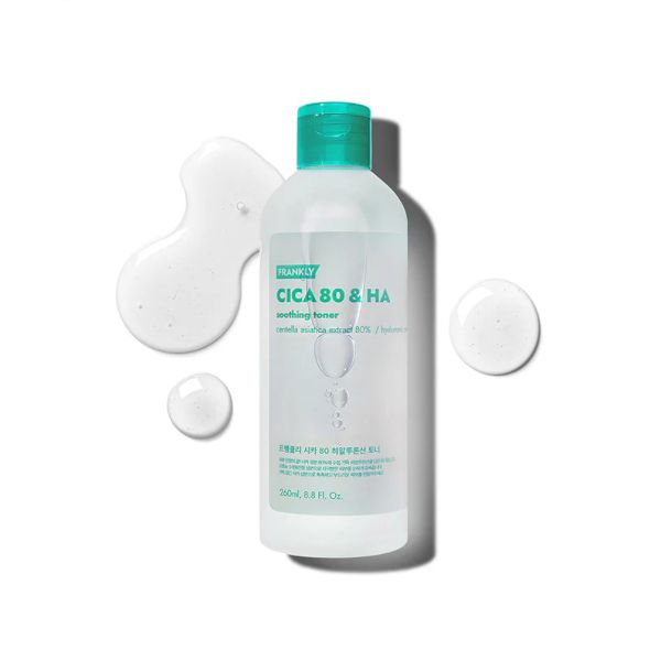 FRANKLY Cica 80 & Hyaluronic Acid Toner - 260ml