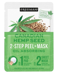 Freeman beauty Hemp Seed 2-Step Peel+Mask