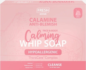 Fresh Skinlab Calamine Anti Blemish Calming Whip Soap 100g