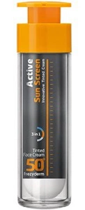 Frezyderm Active Sun Screen Tinted Face Cream SPF 50+