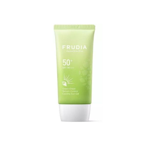 FRUDIA Green Grape Sebum Control Cooling Sun Gel SPF50+ PA++++ - 50g