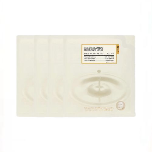 FULLY Rice Ceramide Hydrogel Mask - 4pcs