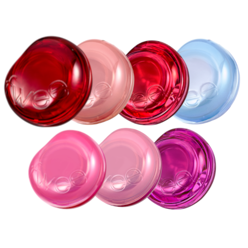 Fwee Lip & Cheek Glowy Jelly Pot  + Pendant Keyring (Random Color) Set - 4g