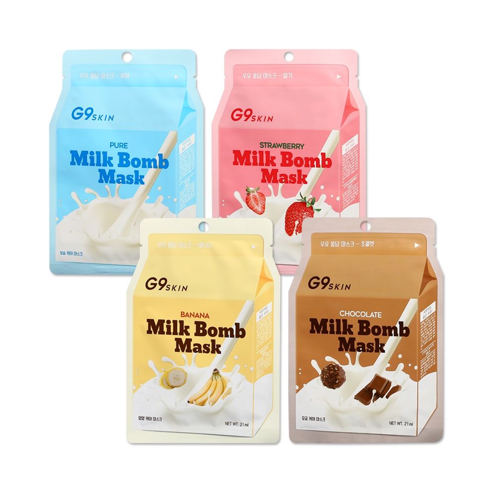 G9SKIN Milk Bomb Mask - 1pack