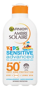 Garnier Ambre Solaire Kids Sensitive Sun Cream Spf50+