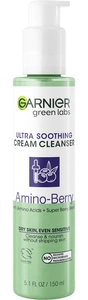 Garnier Green Labs Amino-berry Ultra Soothing Cream Cleanser With Amino Acids + Super Berry Blend