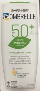 Garnier Ombrelle Hypoallergenic Lotion Spf 50+