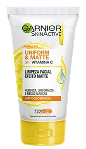 Garnier Sabonete Líquido SkinActive Uniform & Matte Vitamina C