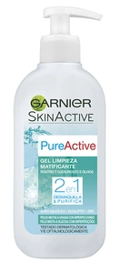 Garnier Skin Active Gel Limpieza Matificante