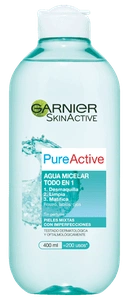 Garnier Skin Active Pure Active Agua Micelar Todo En 1