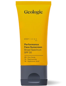 Geologie Performance Face Sunscreen Broad Spectrum SPF 30