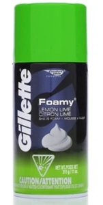 Gillette Foamy Shaver Lemon Lime