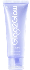 Glad2Glow Blueberry Ceramide Low pH Gel Cleanser