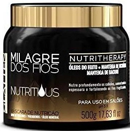 Glatten Máscara Milagre Dos Fios Nutritious