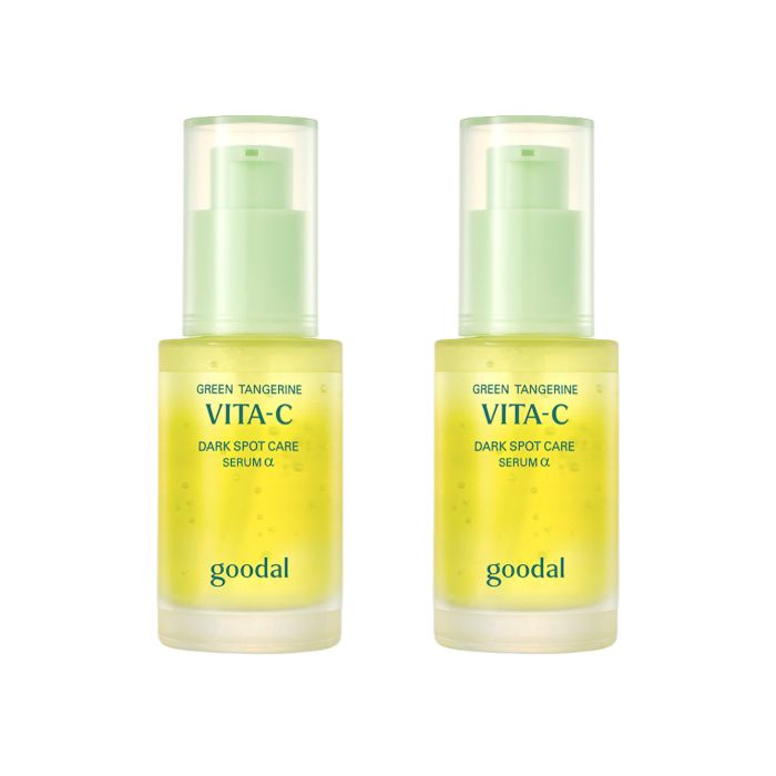 Goodal Goodal Green Tangerine Vita-C Dark Spot Care Serum - 40ml (2ea) Set