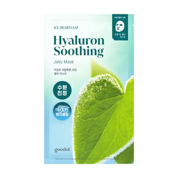 Goodal Ice Heartleaf Hyaluron Soothing Jelly Mask - 1pc