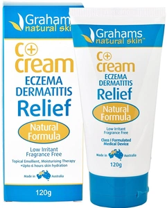 Grahams Natural Skin C+ Cream Eczema Dermatitis Relief