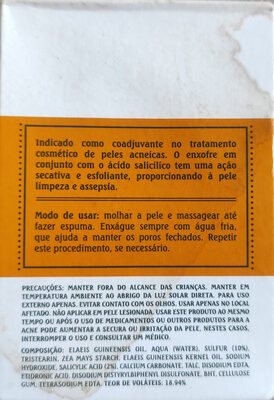 Sabonete Antiacne