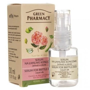 Green Pharmacy Serum Na Łamliwe Końcówki, Jedwab Do Włosów W Płynie/ Serum For Brittle Ends Liquid Silk