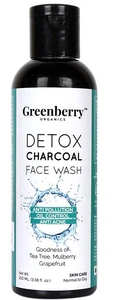 Greenberry Detox Charcoal Face Wash
