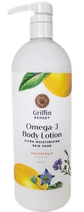 Griffin Remedy Omega-3 Body Lotion - Grapefruit Essential Oils