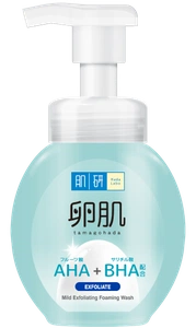 Hada Labo AHA+BHA Mild Exfoliating Foaming Wash (MY)
