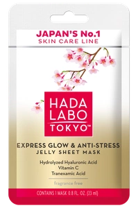 Hada Labo Express Glow & Anti-stress Jelly Sheet Mask
