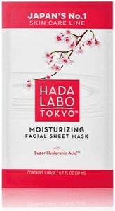 Hada Labo Tokyo Moisturising Facial Sheet Mask with Super Hyaluronic Acid