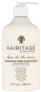 Hairitage by Mindy McKnight! Down To The Basics Fragrance Free Conditioner