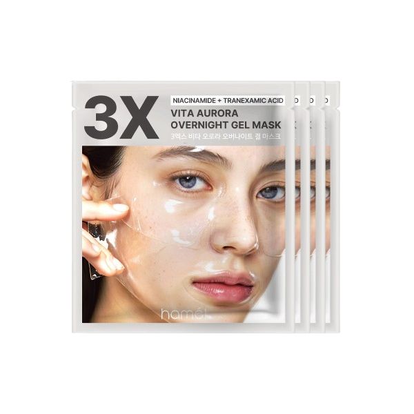 Hamel 3X Vita Aurora Overnight Gel Mask - 34g*4ea