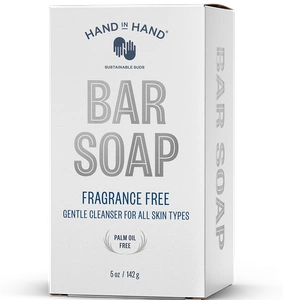 Hand In Hand Fragrance-free Bar Soap