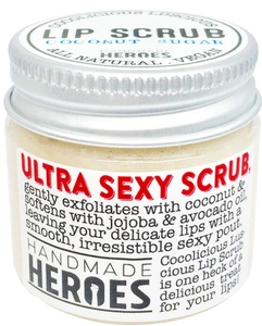 Handmade Heroes All Natural Vegan Coconut Lip Scrub