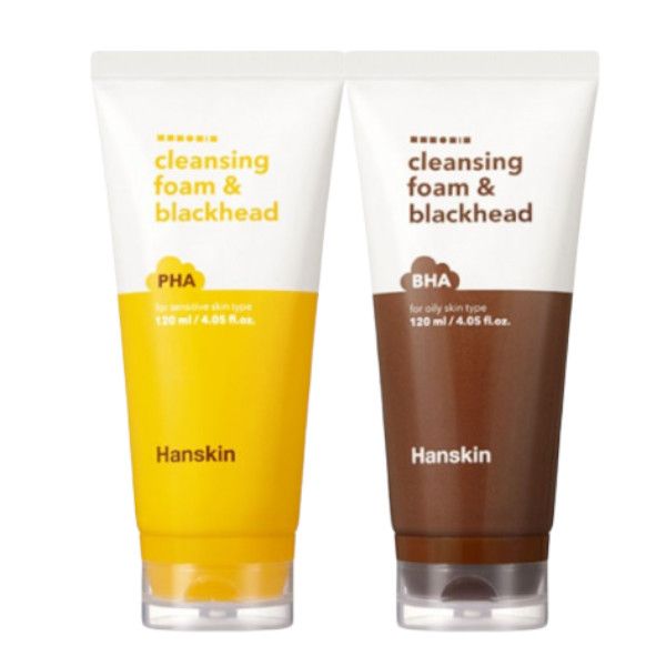 Hanskin Cleansing Foam & Blackhead - 120ml