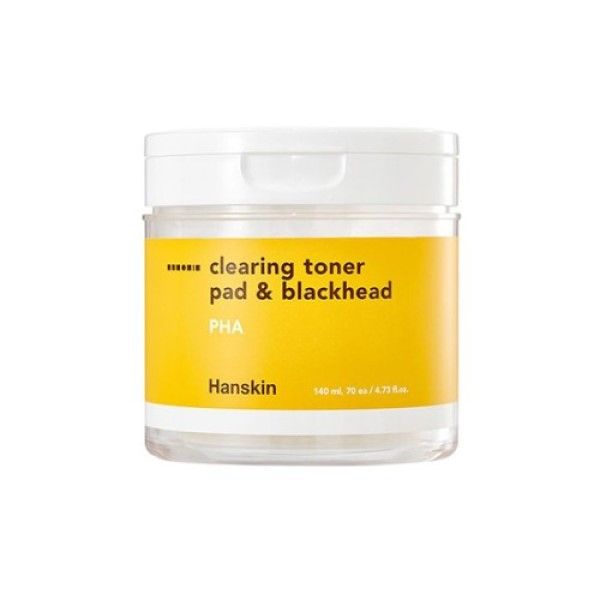 Hanskin Clearing Toner Pad & Blackhead PHA - 70pcs