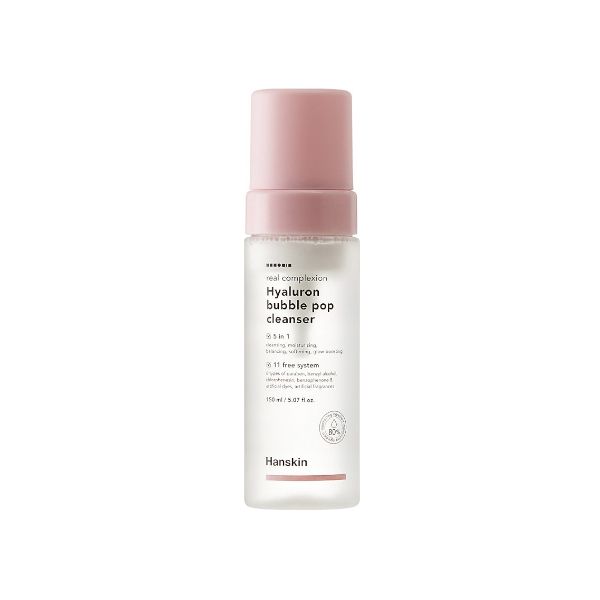 Hanskin Real Complexion Hyaluron Bubble Pop Cleanser - 150ml